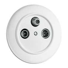 THPG R/TV/SAT-ANTENNIRASIA VALKOINEN DUROPLAST ERIKOISKOKO