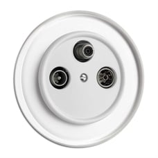 THPG R/TV/SAT-ANTENNIRASIA VALKOINEN DUROPLAST ERIKOISKOKO