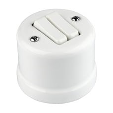 FND PINTA 5-PAINIKE VALKOINEN POSLIINI