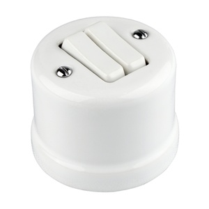 FND PINTA 5-PAINIKE VALKOINEN POSLIINI