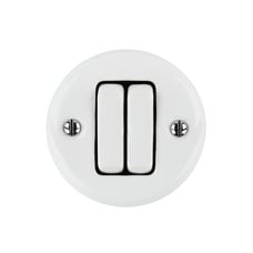 FND PINTA 5-PAINIKE VALKOINEN POSLIINI