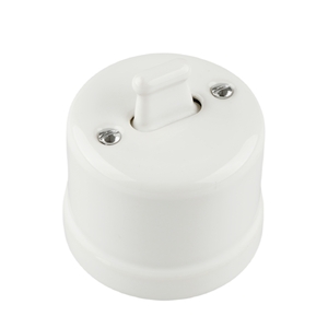 FND PINTA 7-VIPUKYTKIN VALKOINEN POSLIINI TYYPPI 1