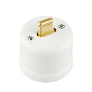 FND PINTA 7-VIPUKYTKIN VALKOINEN POSLIINI TYYPPI 2