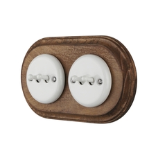 FND 5-VIPUPAINIKE VALKOINEN POSLIINI TYYPPI 1