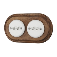 FND 5-VIPUPAINIKE VALKOINEN POSLIINI TYYPPI 1