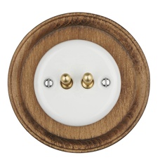 FND 5-VIPUPAINIKE VALKOINEN POSLIINI TYYPPI 2