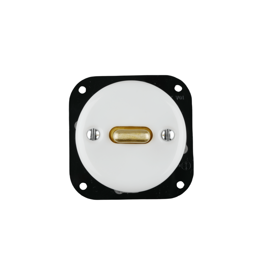 FND 7-VIPUKYTKIN VALKOINEN POSLIINI TYYPPI 2