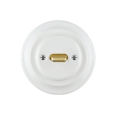 FND 7-VIPUKYTKIN VALKOINEN POSLIINI TYYPPI 2