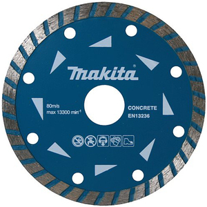 Timanttiterä MAKITA (125x22,23mm, betonille, D-41632)